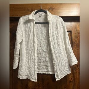 Alexandra Bartlett linen shirt